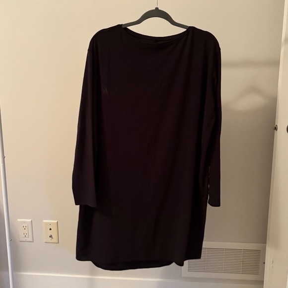 Lululemon Back in Action Long Sleeve Dress, size 8 BLACK - Picture 5 of 5